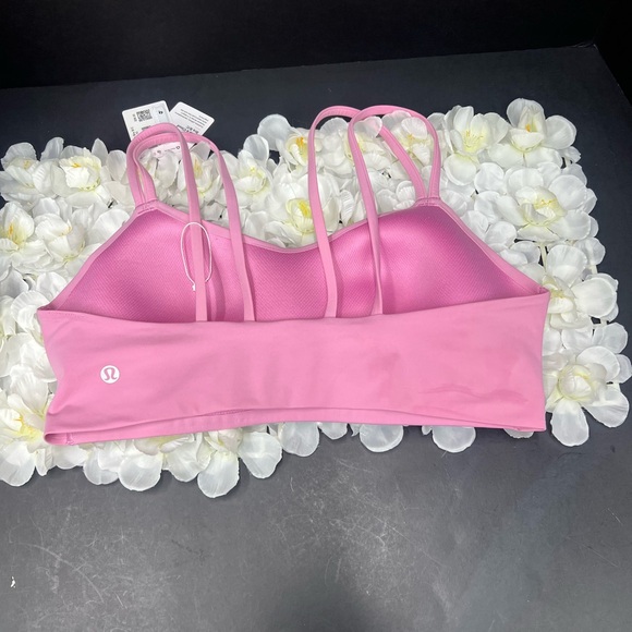 Lululemon like a cloud Pink Double Strap Bralette NEW - Picture 5 of 7